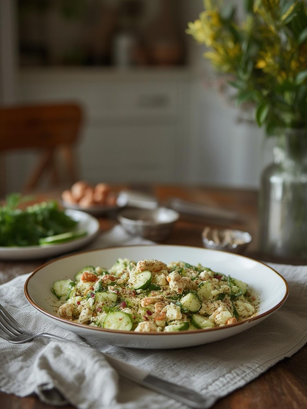 Cucumber Ranch Crack Salad