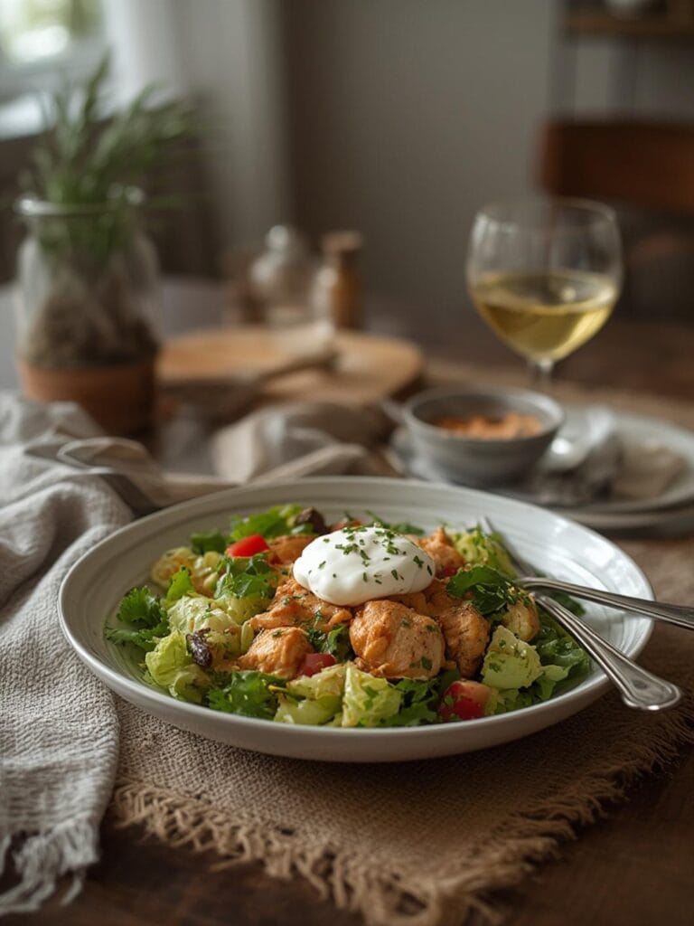 buffalo chicken salad with greek yogurt